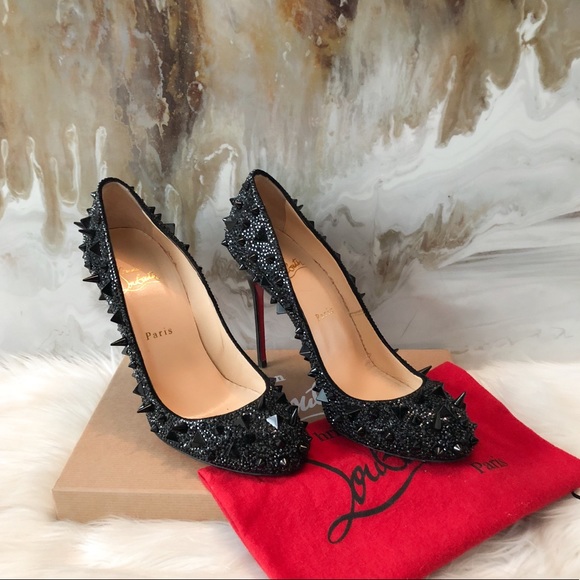 Christian Louboutin Strass Pot Pourri Fifi Heels - Picture 3 of 8